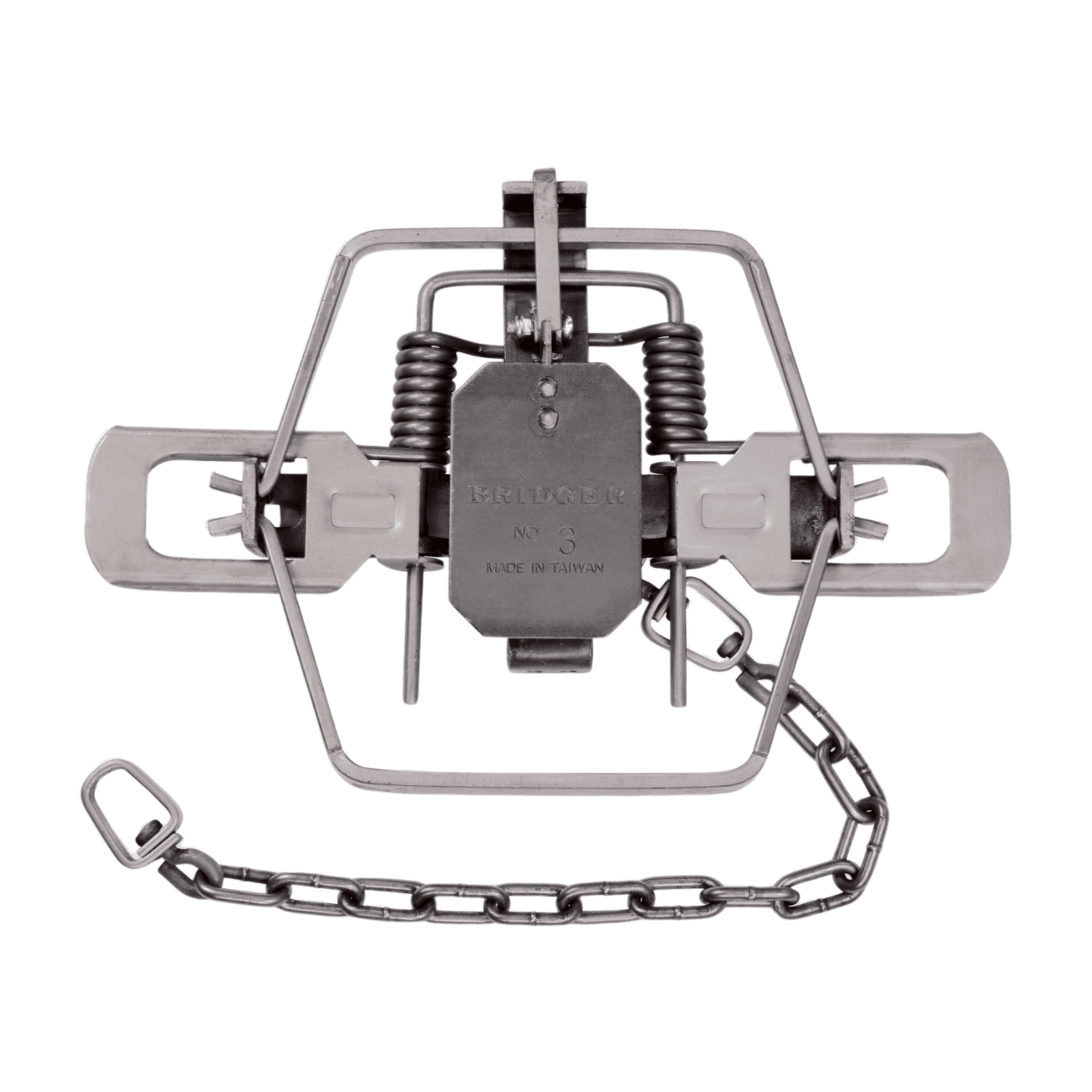 Bridger 3 Offset Jaw ( 2 Coiled) IronTrail Trapline Supply, LLC