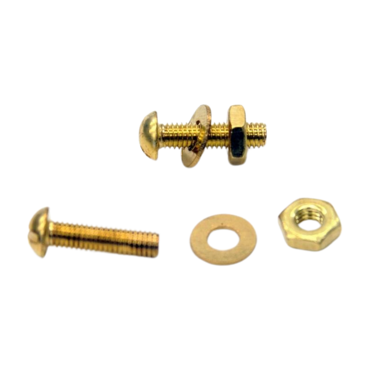 #10 Brass Pan Bolts (10-32 X 3/4)