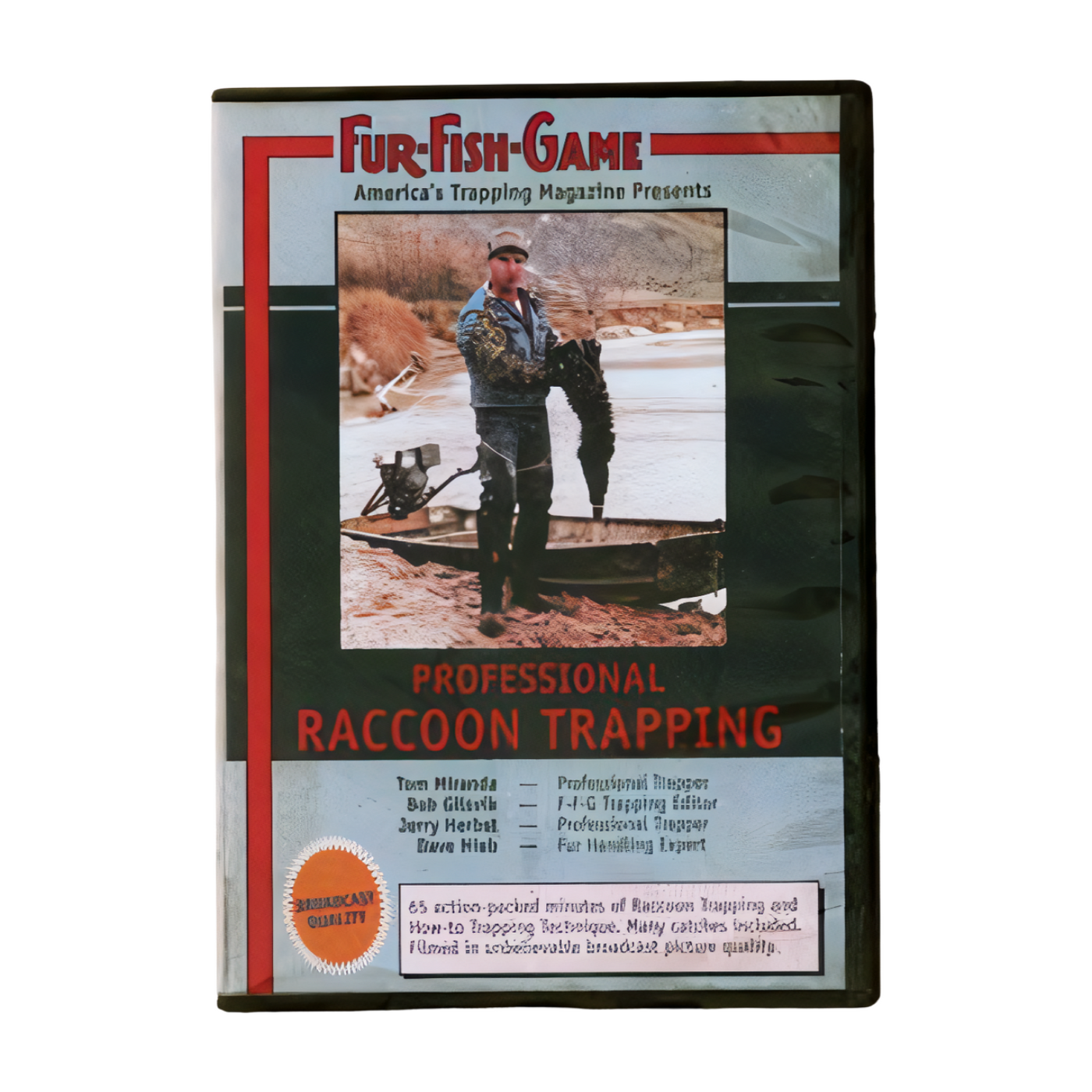 Professional Raccoon Trapping - Fur Fish & Game - DVD