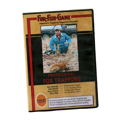 Professional Fox Trapping - Fur Fish & Game - DVD