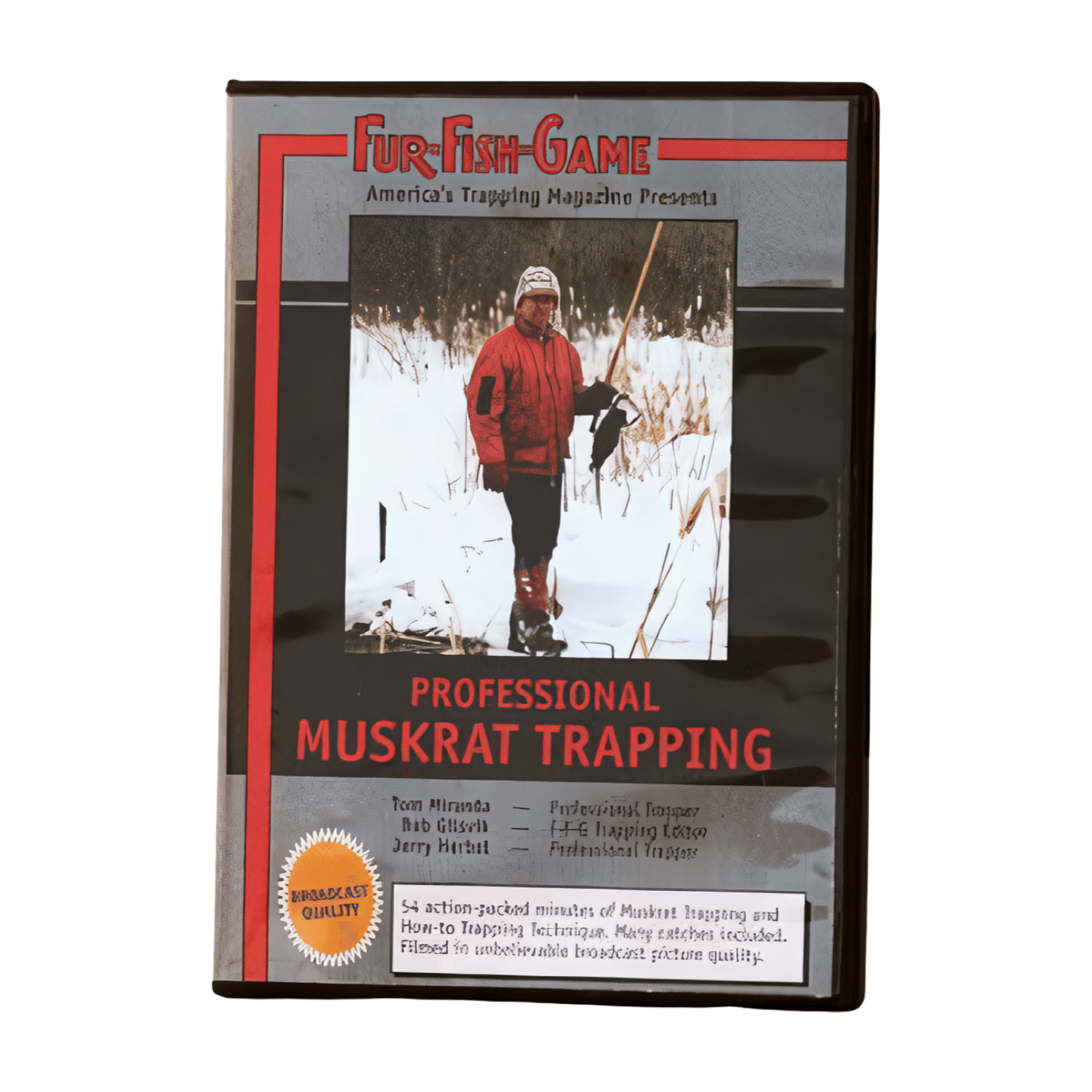 Master Trappers With Tom Miranda – Essential Trapping Book For Supplies & Skills