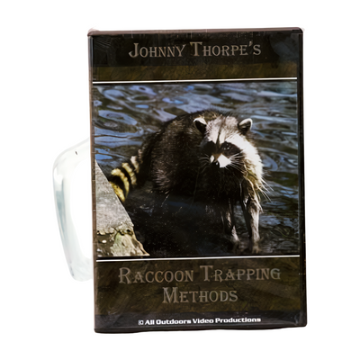 Raccoon Trapping Methods - Johnny Thorpe - DVD