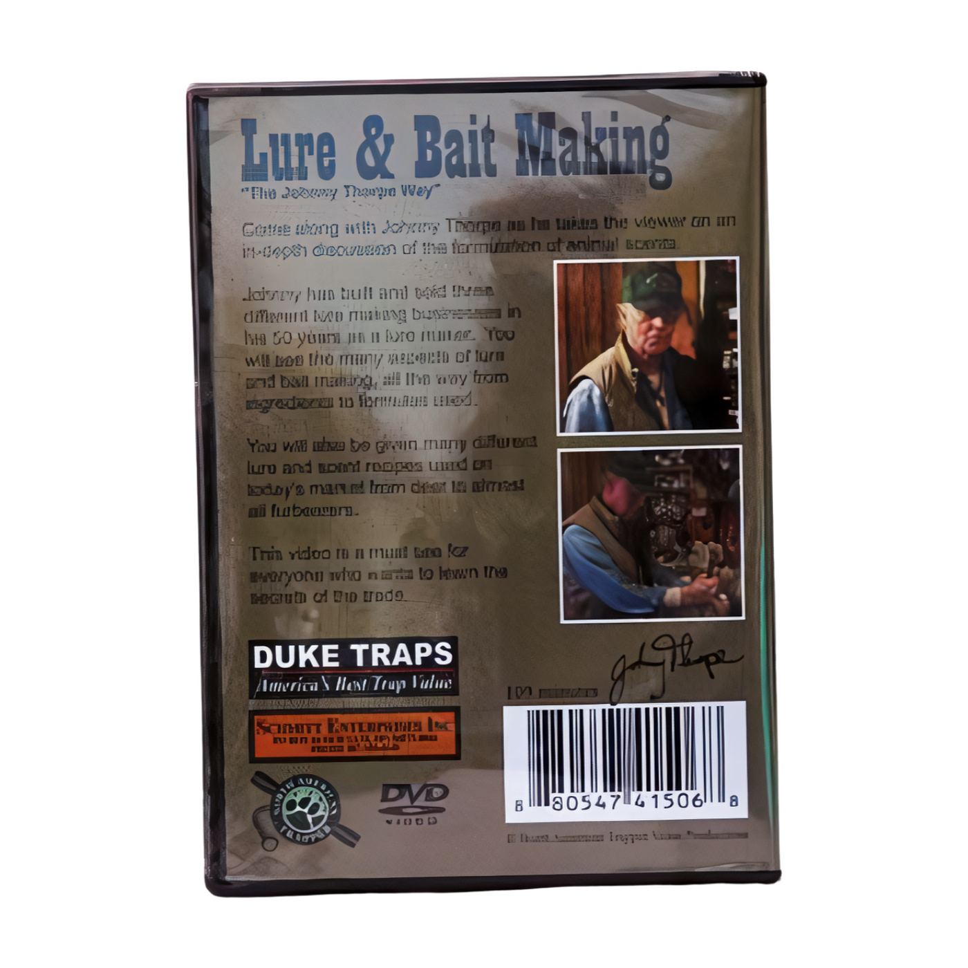 Lure & Bait Making The Johnny Thorpe Way - DVD