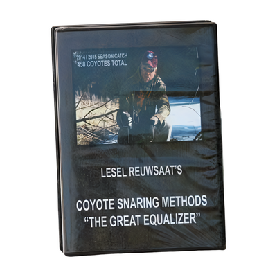 Professional Coyote Snaring Methods - Lesel Reuwsaat - DVD