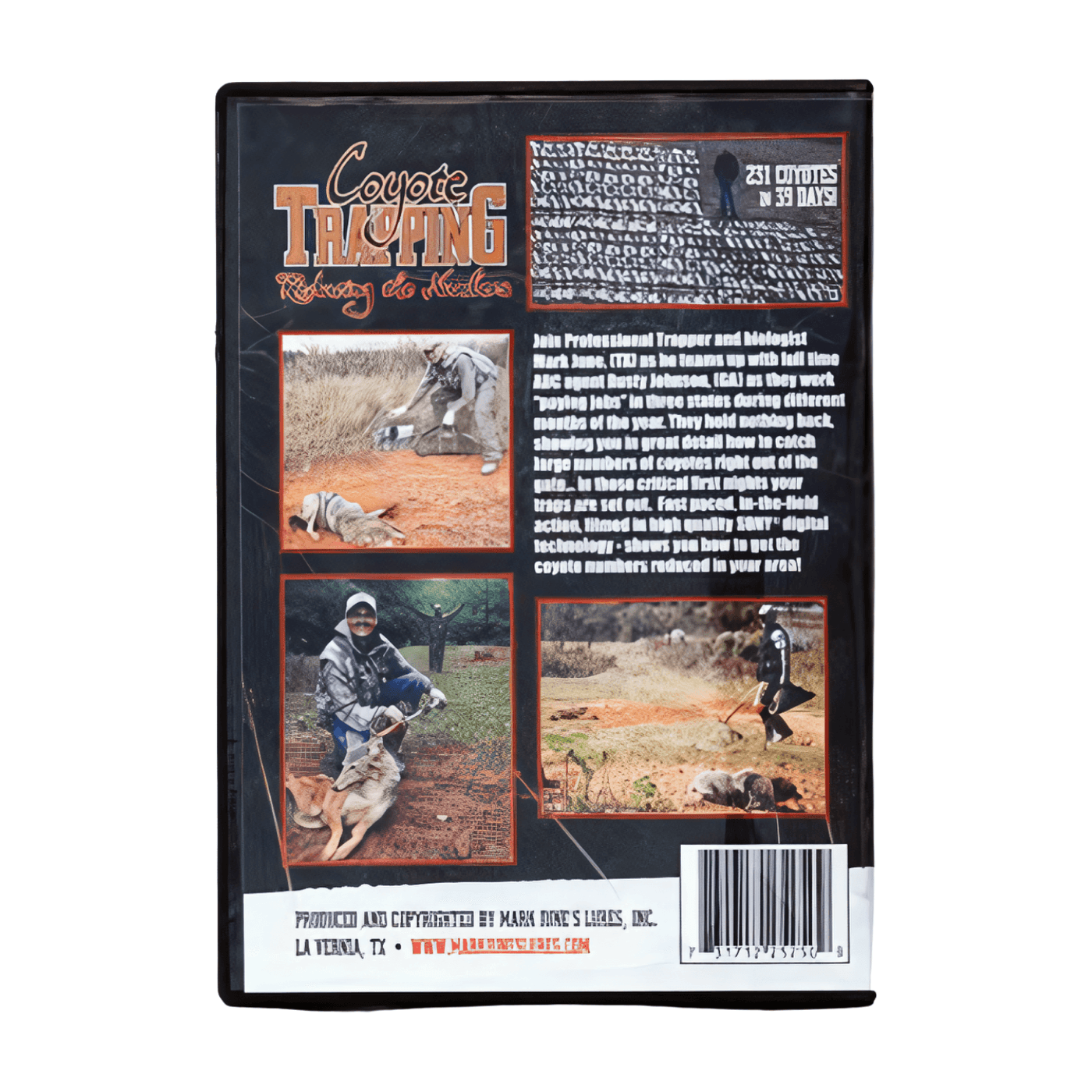 Mark June Ridao Reducing the Numbers Coyote Trapping - Mark June - DVD – IronTrail ...