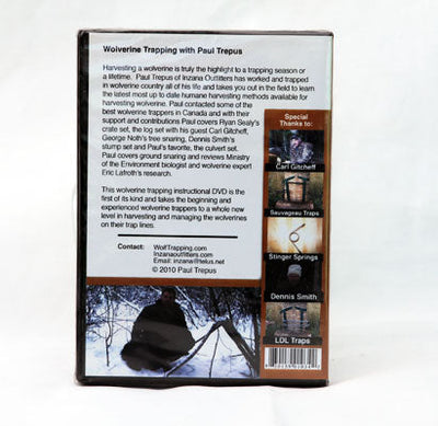 Wolverine Trapping with Paul Trepus - DVD