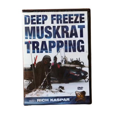 Deep Freeze Muskrat Trapping - Rich Kaspar - DVD