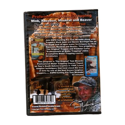 Professional Water Trapping -  Tom Miranda - DVD