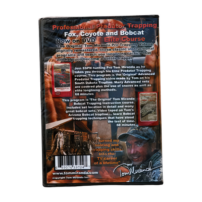 Professional Predator Trapping  Vol 3 -  Tom Miranda - DVD