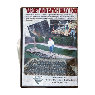 Modern Grey Fox Trapping - Tracy Truman - DVD